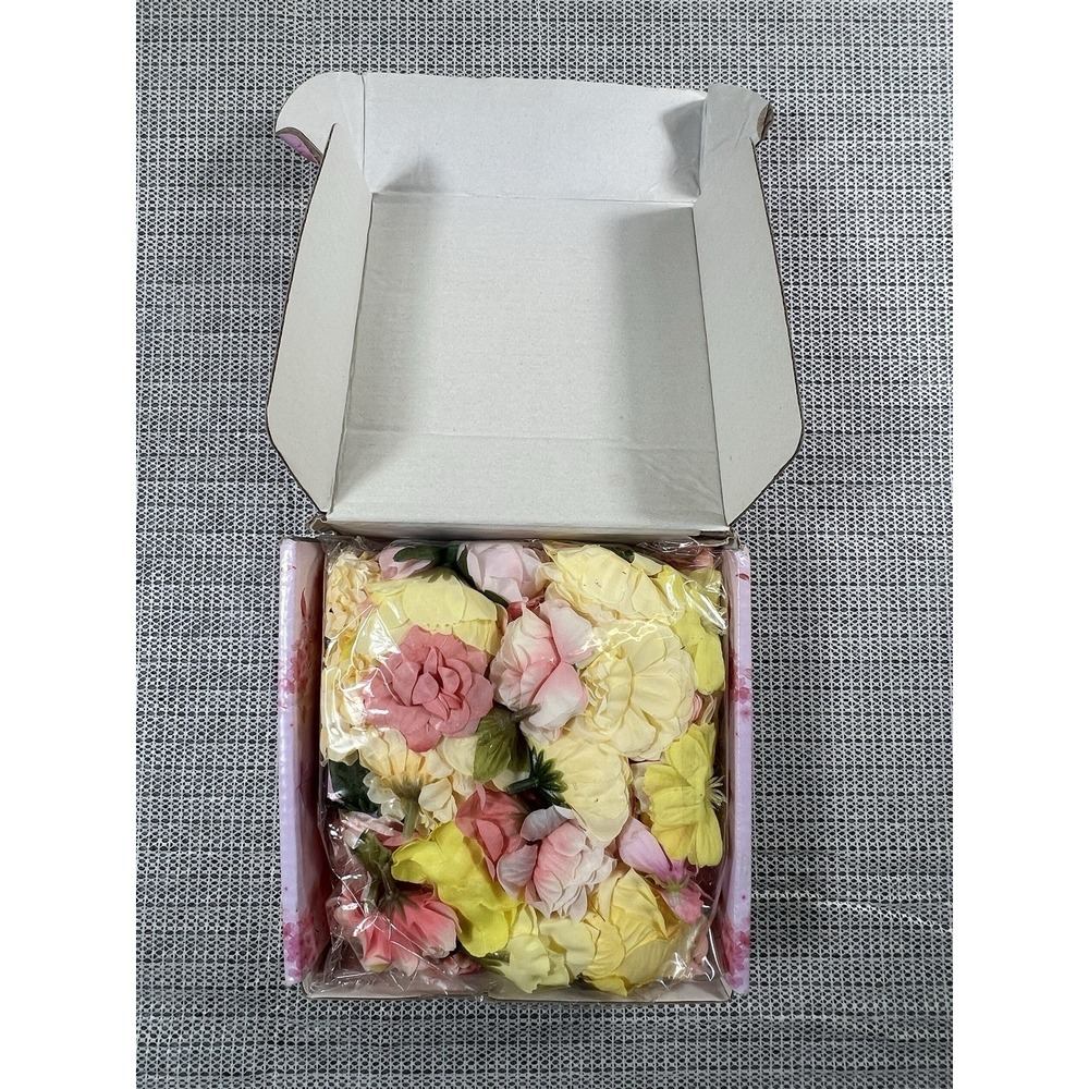 Fake Flowers‎ Heads Mini Silk Bulk Small 3D Loose Faux For Wrdding Party